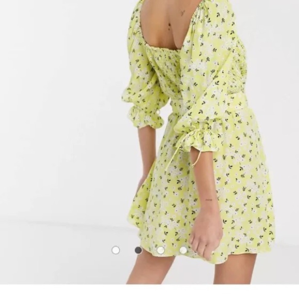 FOR LOVE &‎ LEMONS Chrysanthemum Mini Dress - Picture 4 of 9